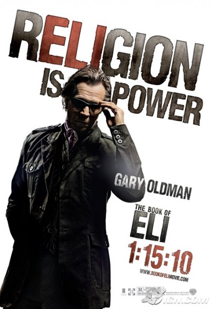 Trois nouvelles affiches pour The Book of Eli des frères Hughes