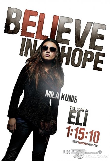 Trois nouvelles affiches pour The Book of Eli des frères Hughes