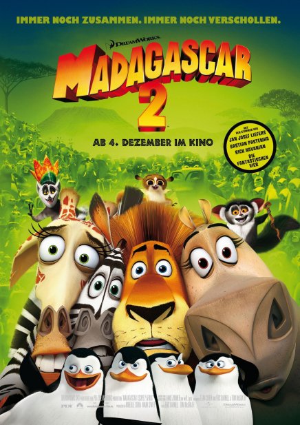 Madagascar 2 : nouvelle affiche Madagascar 2 : nouvelle affiche