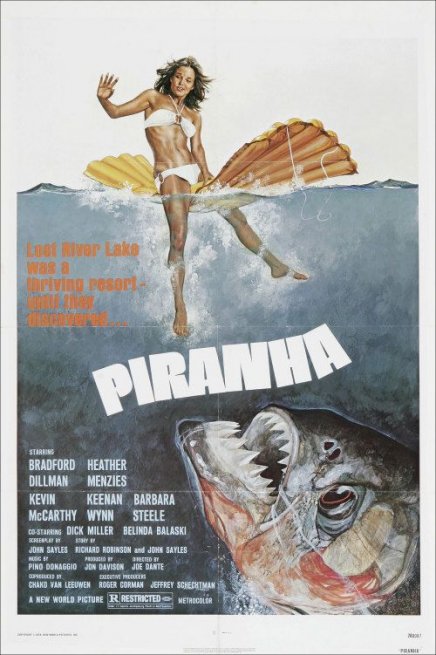 Piranhas : Ca va être super gore… et préhistorique Piranhas : Ca va être super gore… et préhistorique