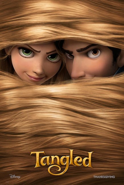Une nouvelle affiche chevelue pour Raiponce de Walt Disney Une nouvelle affiche chevelue pour Raiponce de Walt Disney
