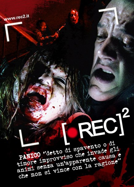 Quatre affiches teaser italiennes pour REC 2