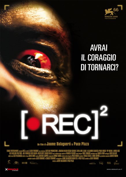 Quatre affiches teaser italiennes pour REC 2