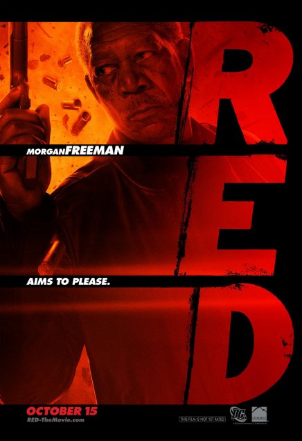 Poster final de Red avec Bruce Willis et Morgan Freeman
