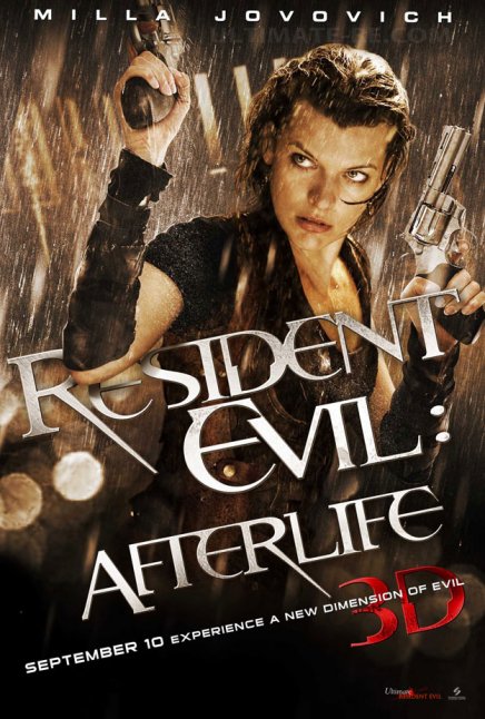Resident Evil Afterlife : première affiche, nouvelles photos
