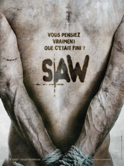 Saw V : Première affiche française