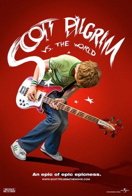 Une affiche Lenticulaire de Scott Pilgrim vs The World Une affiche Lenticulaire de Scott Pilgrim vs The World