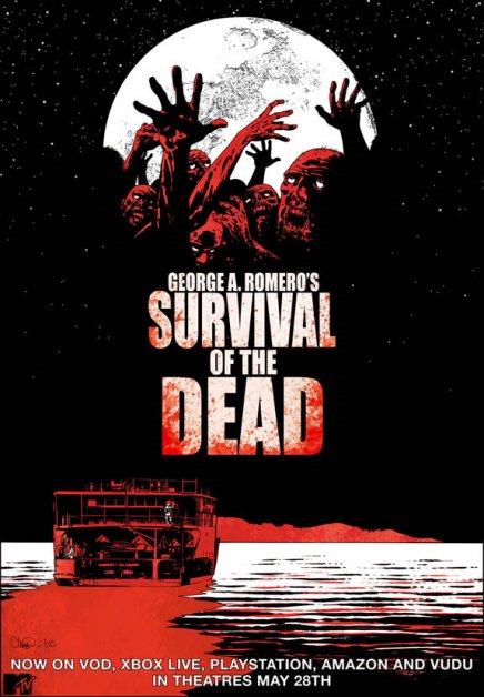 Tout sur lesDVD et Blu-ray français du Survival of the Dead de George A. Romero