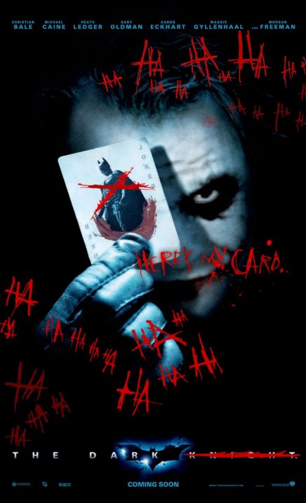 The Dark Knight : Le Joker détourne les affiches