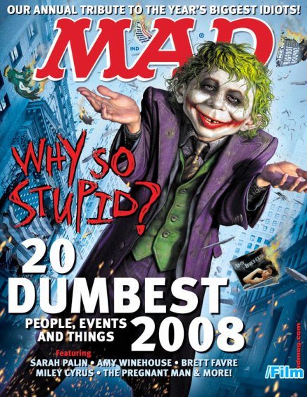 The Dark Knight détourné par Mad