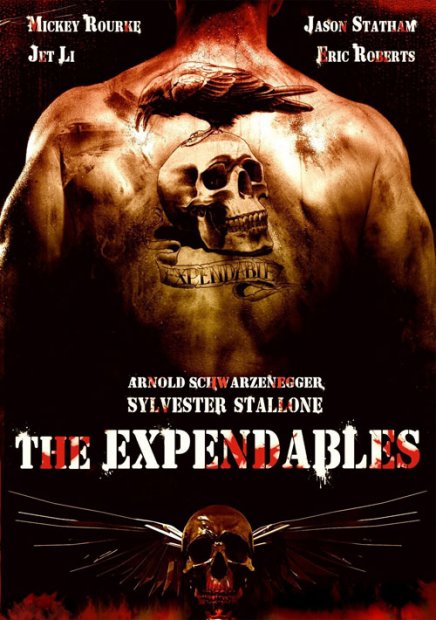 Trois affiches de The Expendables de Sylvester Stallone Trois affiches de The Expendables de Sylvester Stallone