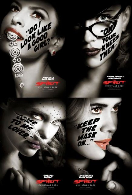 The Spirit : des affiches qui parlent The Spirit : des affiches qui parlent