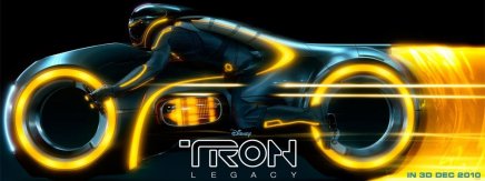 Des voitures dans Tron Legacy