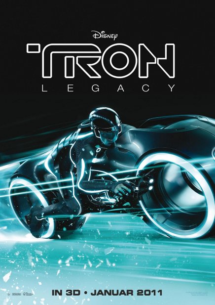 Affiche internationale pour Tron L'Héritage Affiche internationale pour Tron L'Héritage