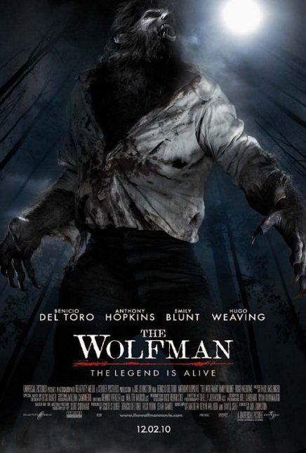 Tout sur les DVD et Blu-ray du Wolfman de Joe Johnston avec Benicio Del Toro